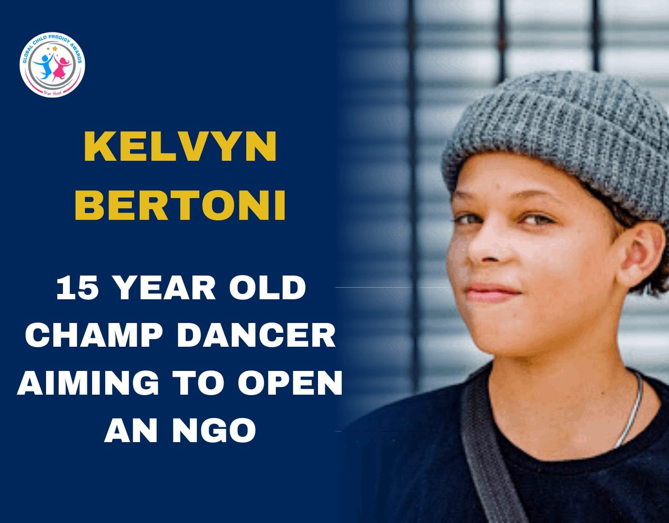 Meet the 15-year-old Dancer Champ - Kelvyn Bertoni