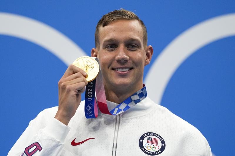 USA’s Caeleb Dressel Wins Five Gold Medals at the Tokyo Olympics, Named ...